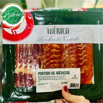 Vỉ heo muối Iberico Mix 4 vị 200G