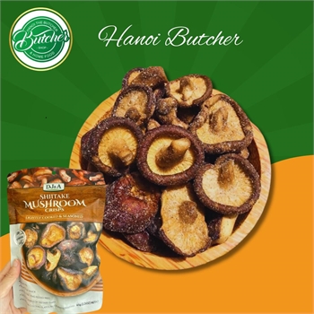 Nấm Sấy Giòn Shiitake Mushroom Crisps