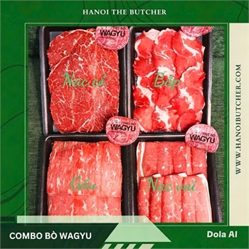 COMBO LẨU BÒ WWAGYU ÚC TỔNG 800GR