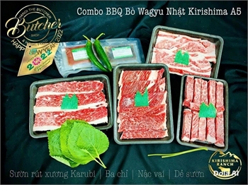 COMBO NƯỚNG NHẬT A5 TỔNG 800GR THỊT