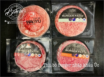 Beef burger/ Bò xay burger