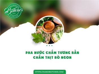 Chia Sẻ Cho Bạn Cách Pha Tương Bần Chấm Thịt Bò Ngon